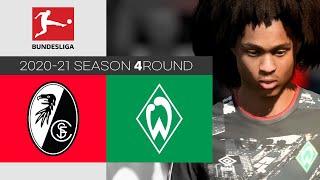 [Bundesliga 2020-21 4R] SC Freiburg vs Werder Bremen (FIFA21 Gameplay H/L)