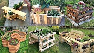 Wooden Pallet Garden Ideas / Garden Pallet DIY Projects