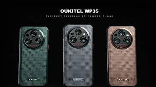 OUKITEL WP35 - 5G Rugged Smartphone 6.6"2.4K 11000 mAh 24GB+256GB Android 14 64MP NFC Business Phone