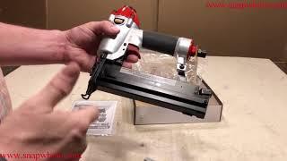 Harbor Freight Central Pneumatic 2n1 18 Gauge Nailer / Stapler - 2018 Model Fixes the Problems