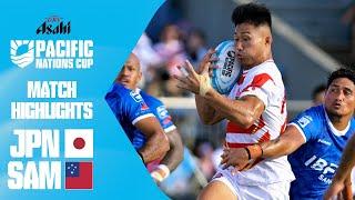 Semi-final epic  | Japan v Samoa | Match Highlights | Asahi Super Dry Pacific Nations Cup