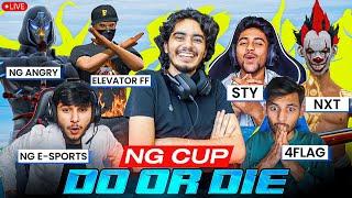 NG CUP S1DO OR DIE MATCHES ️ FT. 4FLAG, NG ANGRY, ELEVATOR , NXT, STY  #nonstopgaming #blackshout