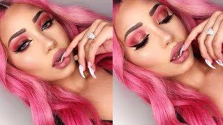 EASY & AFFORDABLE VALENTINE'S DAY MAKEUP TUTORIAL | Melly Sanchez