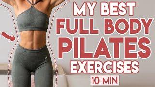 My BEST Full Body Pilates Exercises | 10 min At Home Pilates Workout