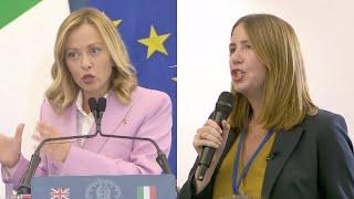 GIORGIA MELONI RISPONDE ALLA GIORNALISTA INGLESE SULL'ACCORDO TRA ITALIA E ALBANIA