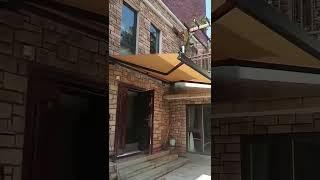 customized automatic full cassette retractable awning for car /house