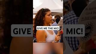 She Told the Preacher to Give Her the MIC!