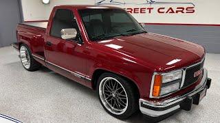 1992 GMC Sierra C1500, low mile, belltech drop, 20/22” US Mags, Stepside, Buckets, SOLD