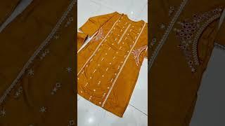  Trendify Presents 2 Pcs women stitched embroided suit #summercollection #womendress