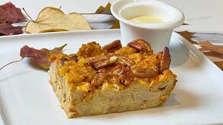 The Perfect Thanksgiving Bread Pudding