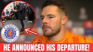 BOMBSHELL: Butland's SHOCK ULTIMATUM - 'If Clement Goes, I GO' | rangers fc news