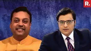 Sambit Patra On The Debate With Arnab Goswami #ModiFamilyAttacked