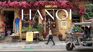 Hanoi Vietnam Vlog 2023 | Old Quarter | Michelin Restaurants | Cafe Giang | Temples | Souvenirs