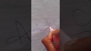 abrish name signature style #signatureworld #calligraphy #handwriting #name