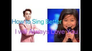 Celine Tam's Stunning Performance Of 'i Will Always Love You' - Vocal Coach Reacts!