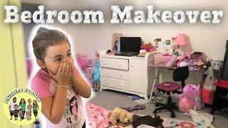 EXTREME BEDROOM MAKEOVER | ULTIMATE SURPRISE BEDROOM MAKEOVER | GIRLS ROOM TRANSFORMATION & ORGANIZE