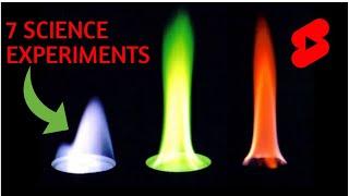 Shorts compilation. 7 easy science experiments for kids