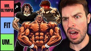 The Ultimate BAKI Bodybuilding Tierlist!