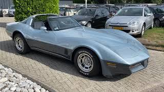 1982 Chevrolet Corvette 350 V8 Two-tone blue