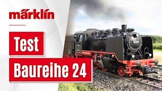 Märklin Baureihe 24 im Test | Die Lokomotive zum Einsteigerpreis mit Dampf (36244)