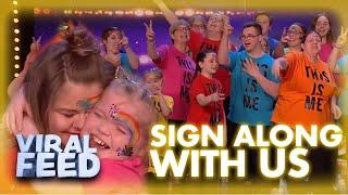 EMOTIONAL Sign Along With Us Choir GOLDEN BUZZER On Britain's Got Talent | VIRAL FEED