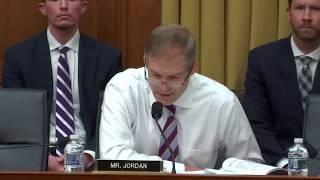 Jordan Calls out Witness for Claiming Russia Collusion