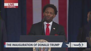 Rev. Lorenzo Sewell delivers benediction at Trump's inauguration