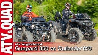 ATV Vergleichstest: Stels ATV 850G Guepard Trophy Pro vs Can-Am Outlander Max 850 XT-P