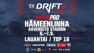  Drift SM LIVE | Ahvenisto | TOP16 Lauantai 7.9.