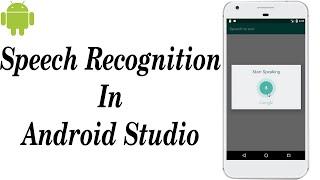 Speech to Text in Android Studio | Speech Recognition in Android Studio | How To