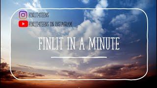 FinLit in a Minute teaser!