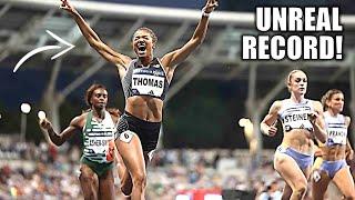 Nobody Thought This Record Could Be Broken || Gabby Thomas CRUSHES WORLD'S FASTEST 200 METERS!