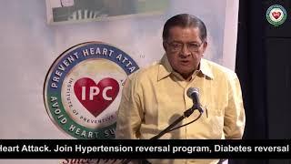 DR. P.R. SHAH SHARES HIS VIEWS ON IPC HEARTCARE TREATMENT