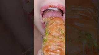 ASMR Satisfying Eating Sweet Baklava #asmr #baklava #HolidaysWithYouTube