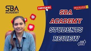 "Discover the transformative journey of our students at SBA Academy! #SBAacademy #StudentReviews