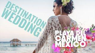 Destination Wedding at Viceroy Riviera Maya Resort in Playa del Carmen, Mexico