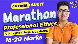 18-20 Marks | LIVE Professional Ethics Marathon | CA Shubham Keswani (AIR 8)