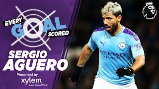 SERGIO AGUERO | RAINING GOALS | EVERY PREMIER LEAGUE GOAL SCORED | MAN CITY