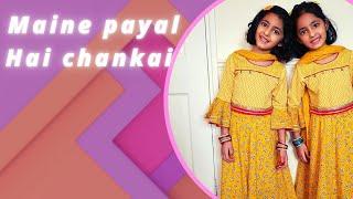 easy dance for kids for Navratri | Maine payal hai chankai | Tisha Tashi | Navratri special