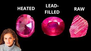 Ruby Treatments  What Gemstone Dealers DON'T Tell You