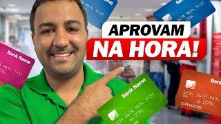 TÁ APROVANDO DE IMEDIATO ! 5 NOVOS  CARTÕES DE CRÉDITO APROVAÇÃO FÁCIL E SEM COMPROVAR RENDA.