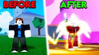 I Unlocked Angel V4 Awakening in One Video! (Blox Fruits)