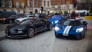 Supercars in London December 2024 - #CSATW691 | Bugatti Chiron, Koenigsegg Regera, 12 Cilindri