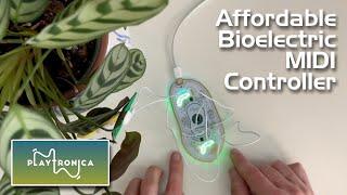 Introducing the Biotron from Playtronica (bioelectric MIDI controller)