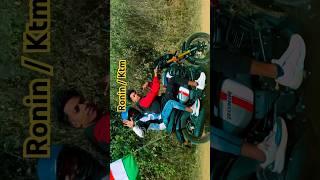 TVs ronin / ktm duke  bike trevling #bike #trip #ktm #tvs #ktmblog #touratech #ktmoffroad #