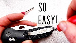 CLEAN Your Pocket Knife Like a PRO in Under 5 Minutes