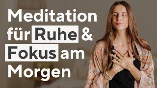 Geführte Morgen Meditation: Mit Gelassenheit und Fokus in den Tag | 6 Min