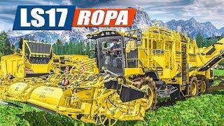 LS17 ROPA DLC: Preview der Geräte mit ROPA Tiger 6 XL und ROPA Nawaro Maus! | FARMING SIMULATOR 17