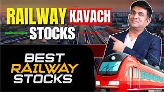 Railway Kavach Stocks | Railway Stocks 2024 | Railway Sector Stocks News