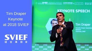 Tim Draper at 2018 SVIEF 硅谷风险投资第一人Tim Draper在2018年硅谷高创会的演讲